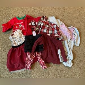 Holiday Bundle Baby Girl 9-12m